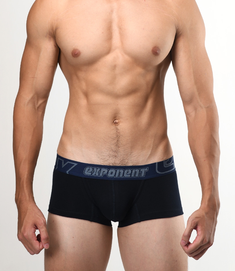 [eXPONENT] Basic Lowrise Boxer Brief Navy (D17R02)