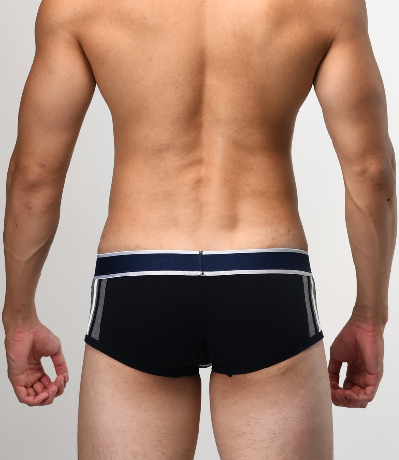 [eXPONENT] Stripe Lowrise Boxer Brief Navy (D48A02-20)