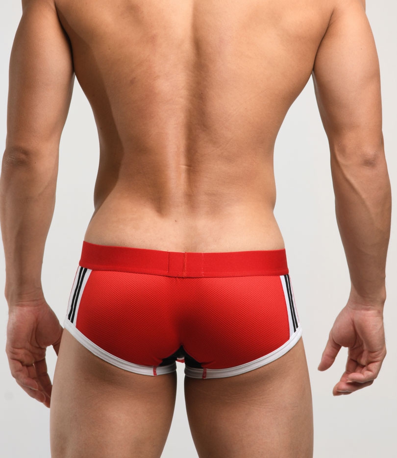 [eXPONENT] 3D MESH Boxer Brief Red (D49S04)