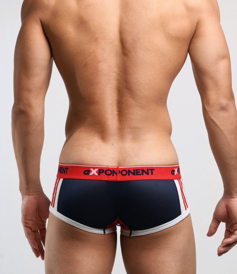 [eXPONENT] 3D MESH 15th Boxer Brief Navy (D49S03)