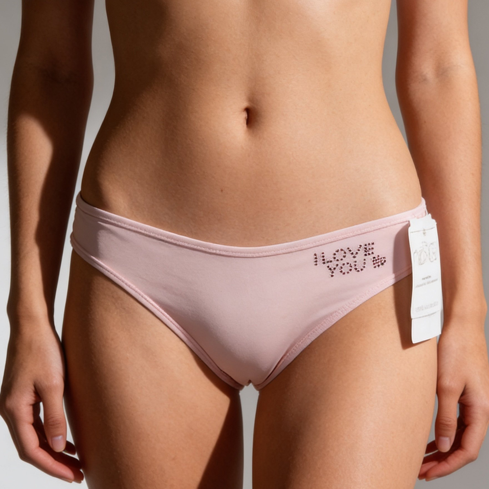 [OnGossamer] Low Rise Thong Pink (1312)