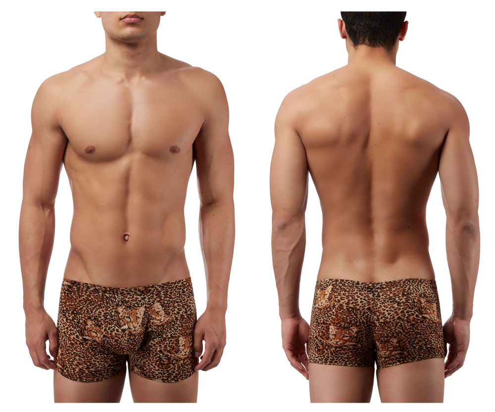 [Male Power] Animal Pouch Boxer Briefs Brown (153030)