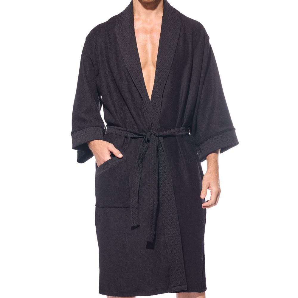 [GREGG] BATHHAUS ROBE BLACK (210211)