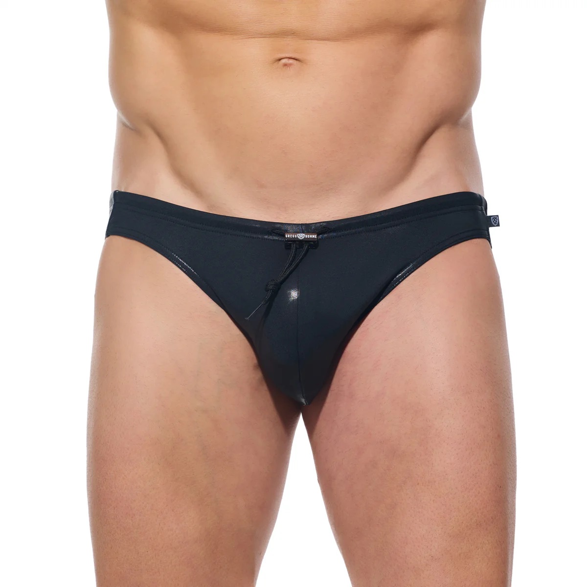 [GREGG] LIGHT CATCHER Swim Briefs Black (220635)