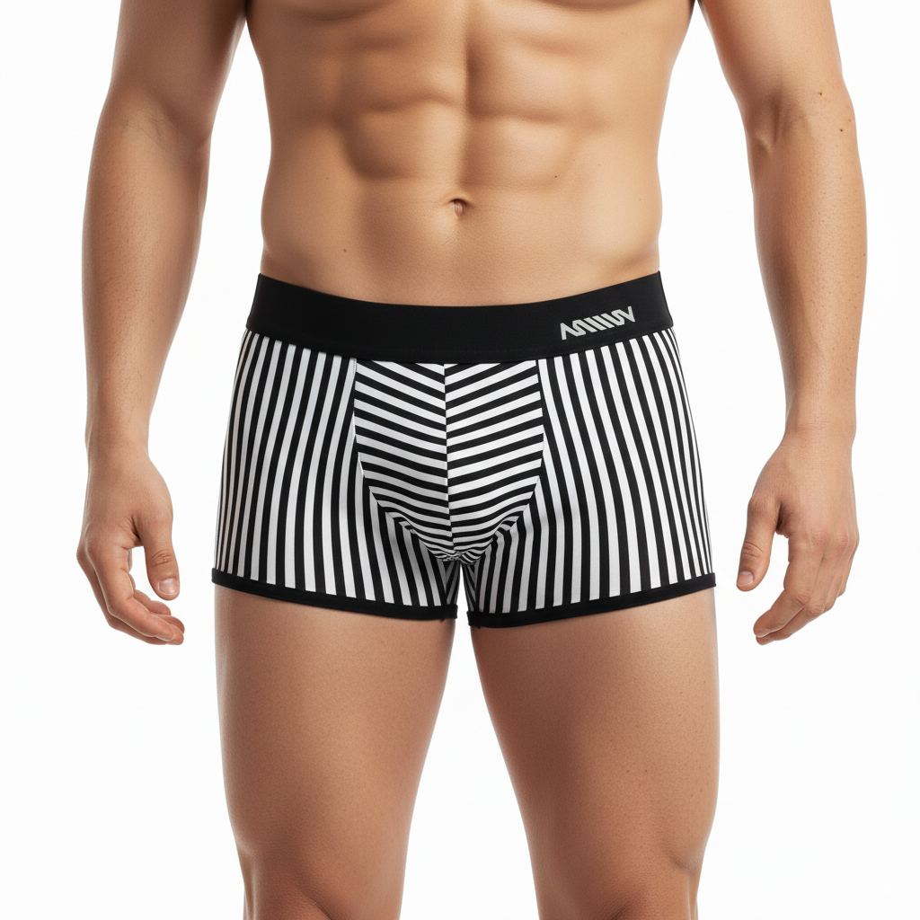 [M2W] Pierrot Boxer Jock Strap Black (2306-40)