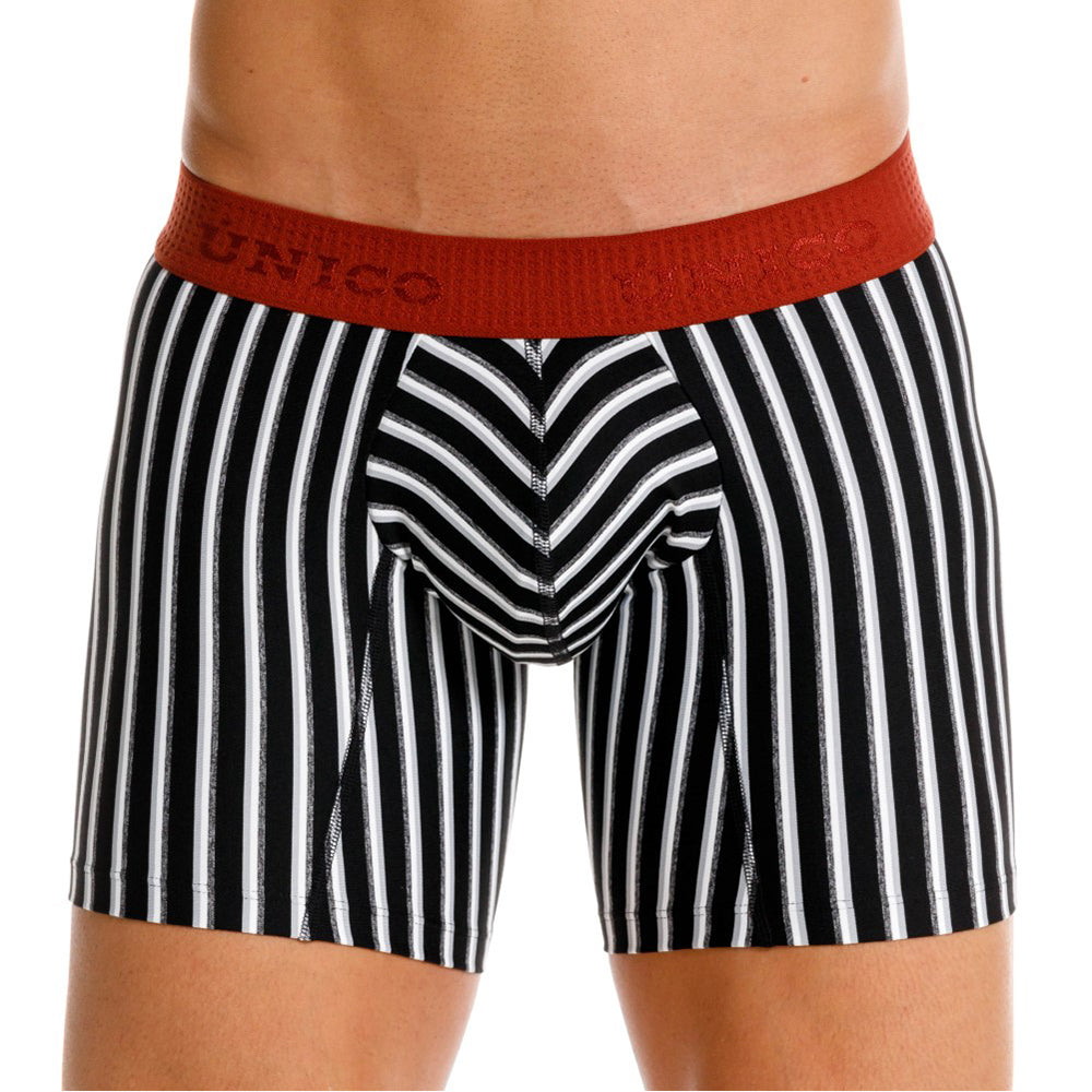 [Mundo Unico] BOXER MEDIO DENIA NEGRO 10인치 (26030100238-99)