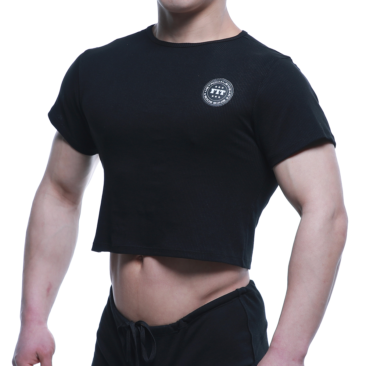 [M2W] FIT T-Shirts Black (3119-20)