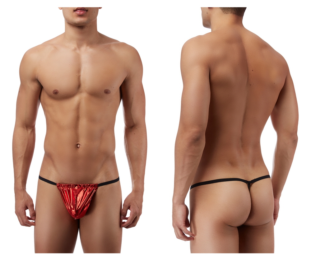 [Male Power] Heavy Metal Posing Strap Thong Red (450070)
