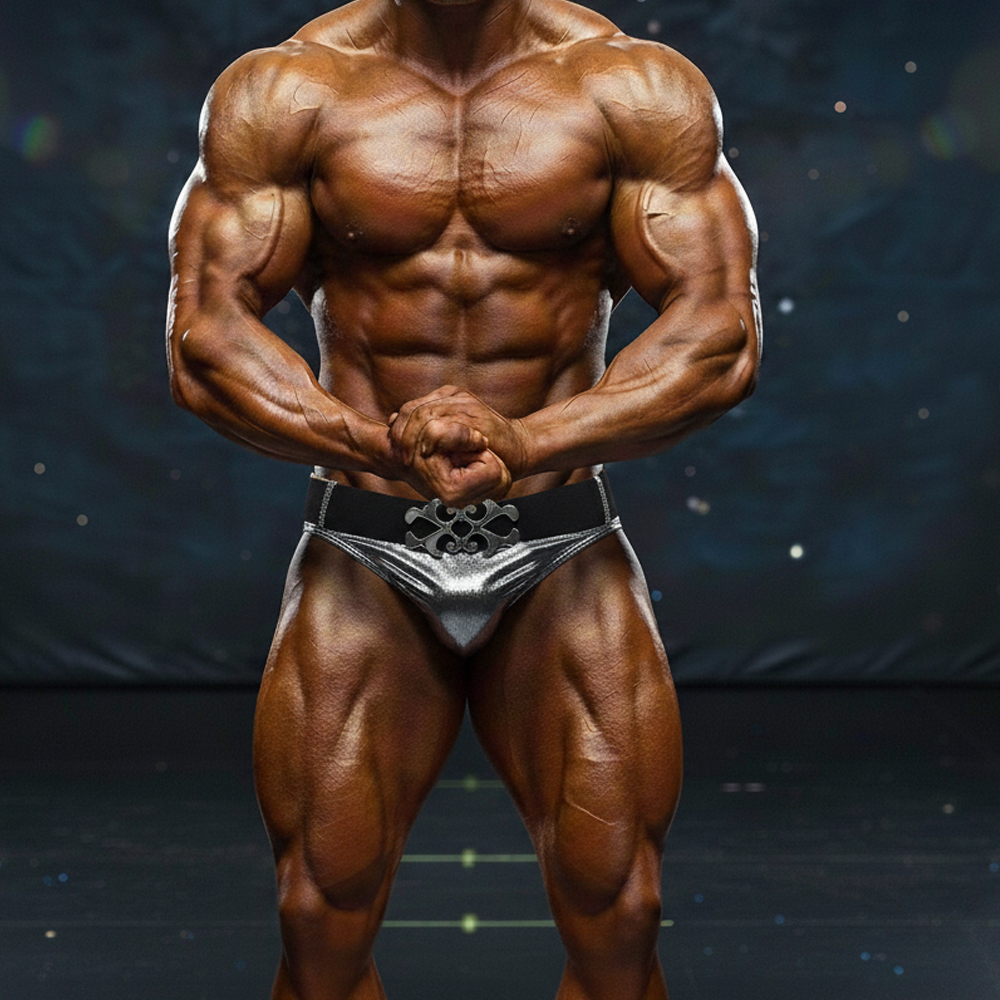 [MetroMuscleWear] Atlantis Muscle Trunk Silver (4700-72)