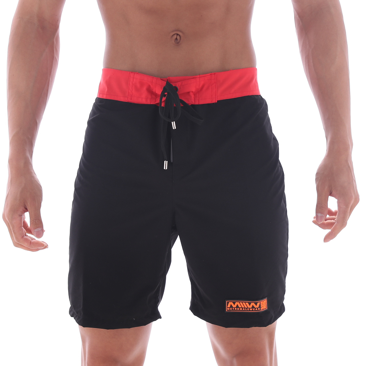 [M2W] Physique Board Short Red Stripe (4706-22)