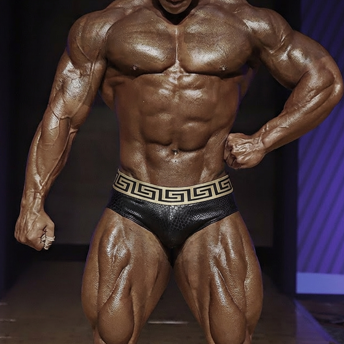 [M2W] Special Edition Grid Swim Brief (4916-SP3)