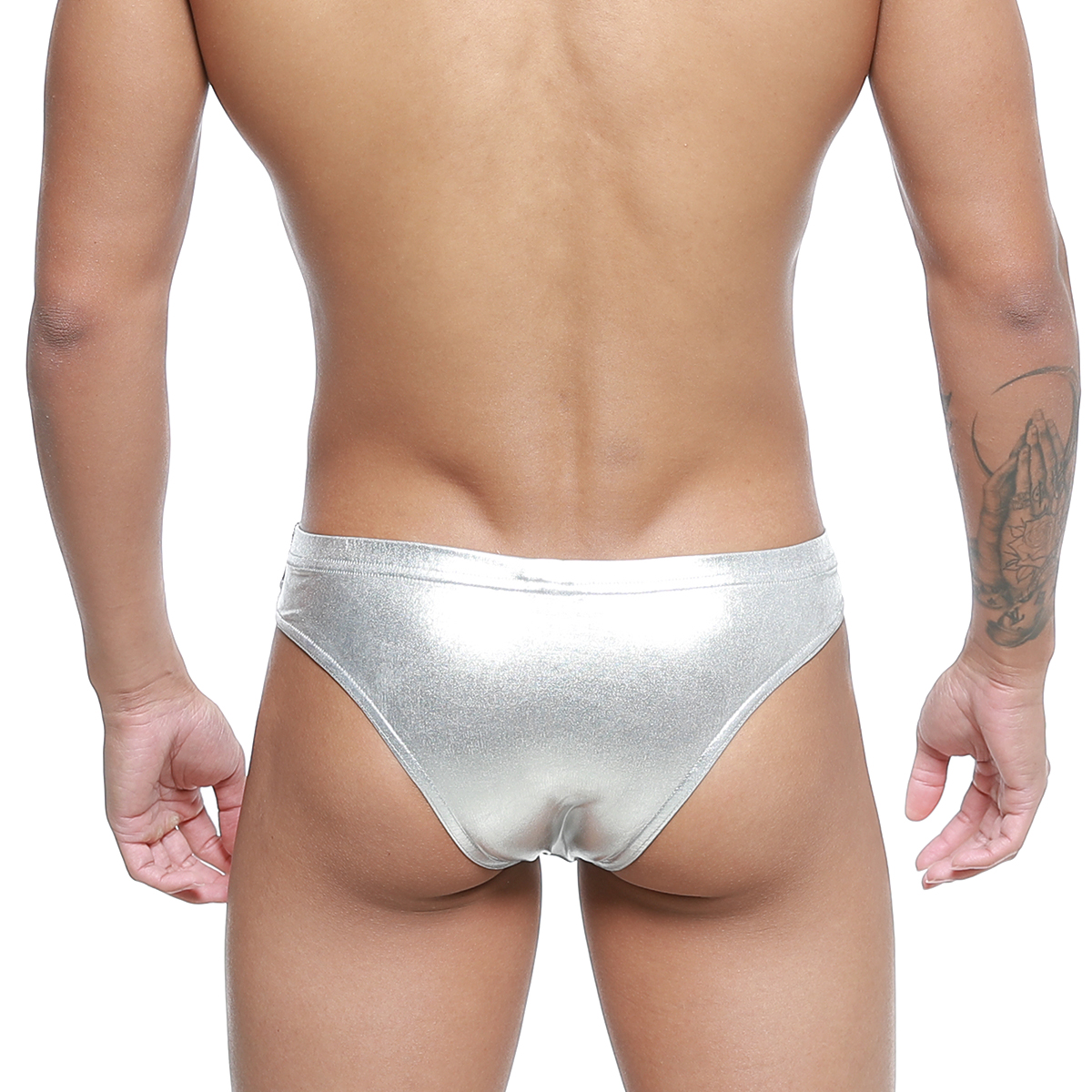 [MetroMuscleWear] Charles Competition Suit Silver (4974-37)