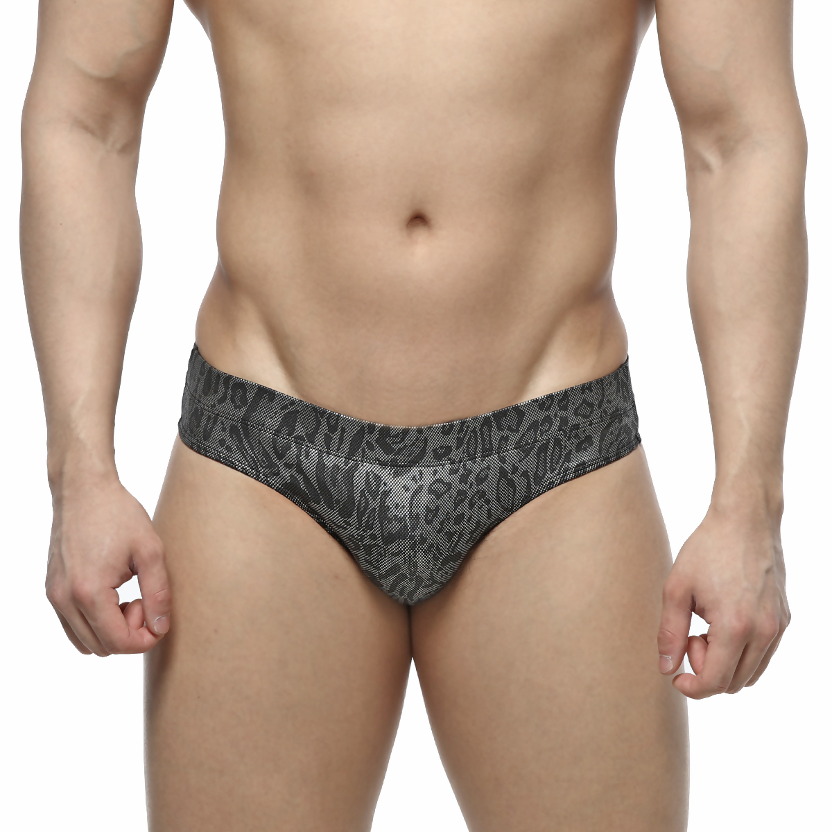 [MetroMuscleWear] Basic Competition Suit Gray (4974-72)
