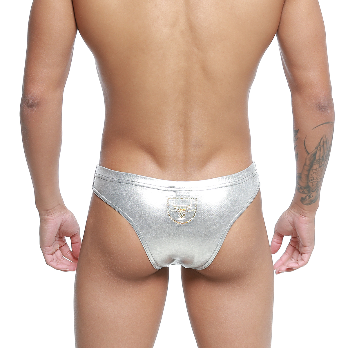 [MetroMuscleWear] Jupiter Competition Suit Silver (4974-89)