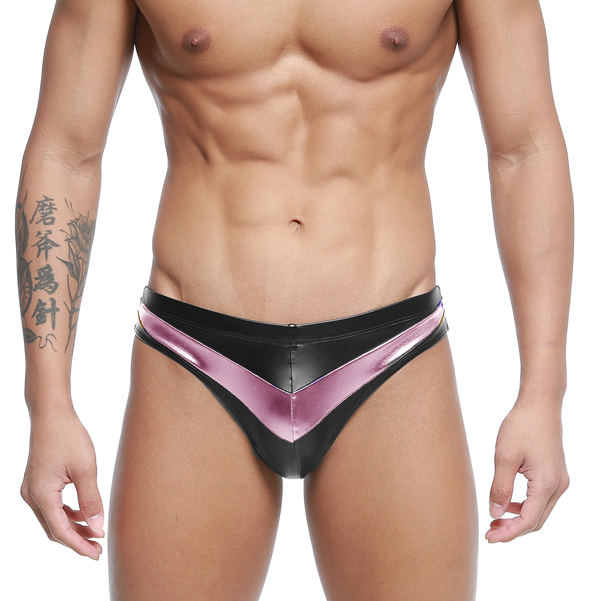 [MetroMuscleWear] Mark Competition Suit Pink (4974-91)