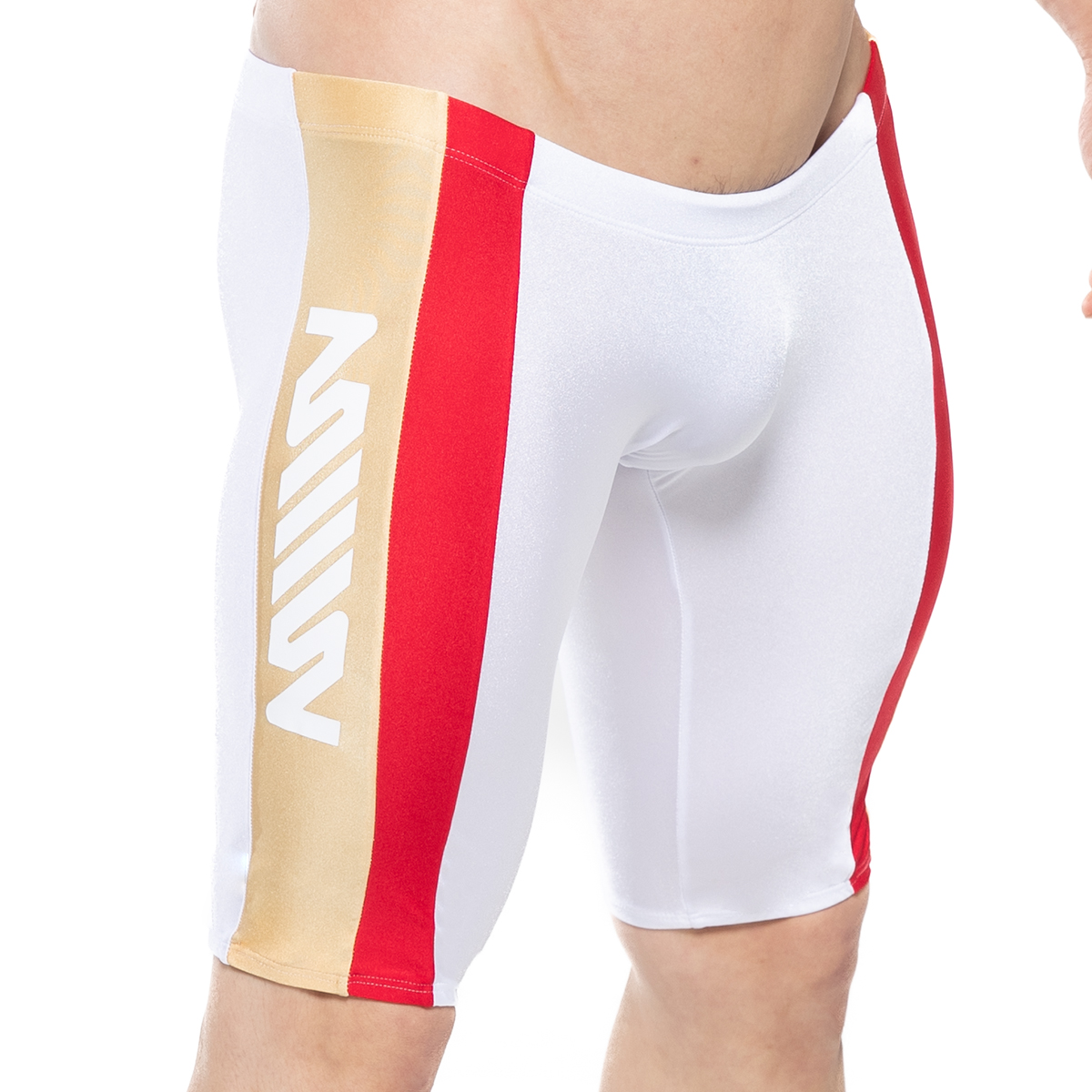 [M2W] New Jammer Swim Boxer White (4994-00)