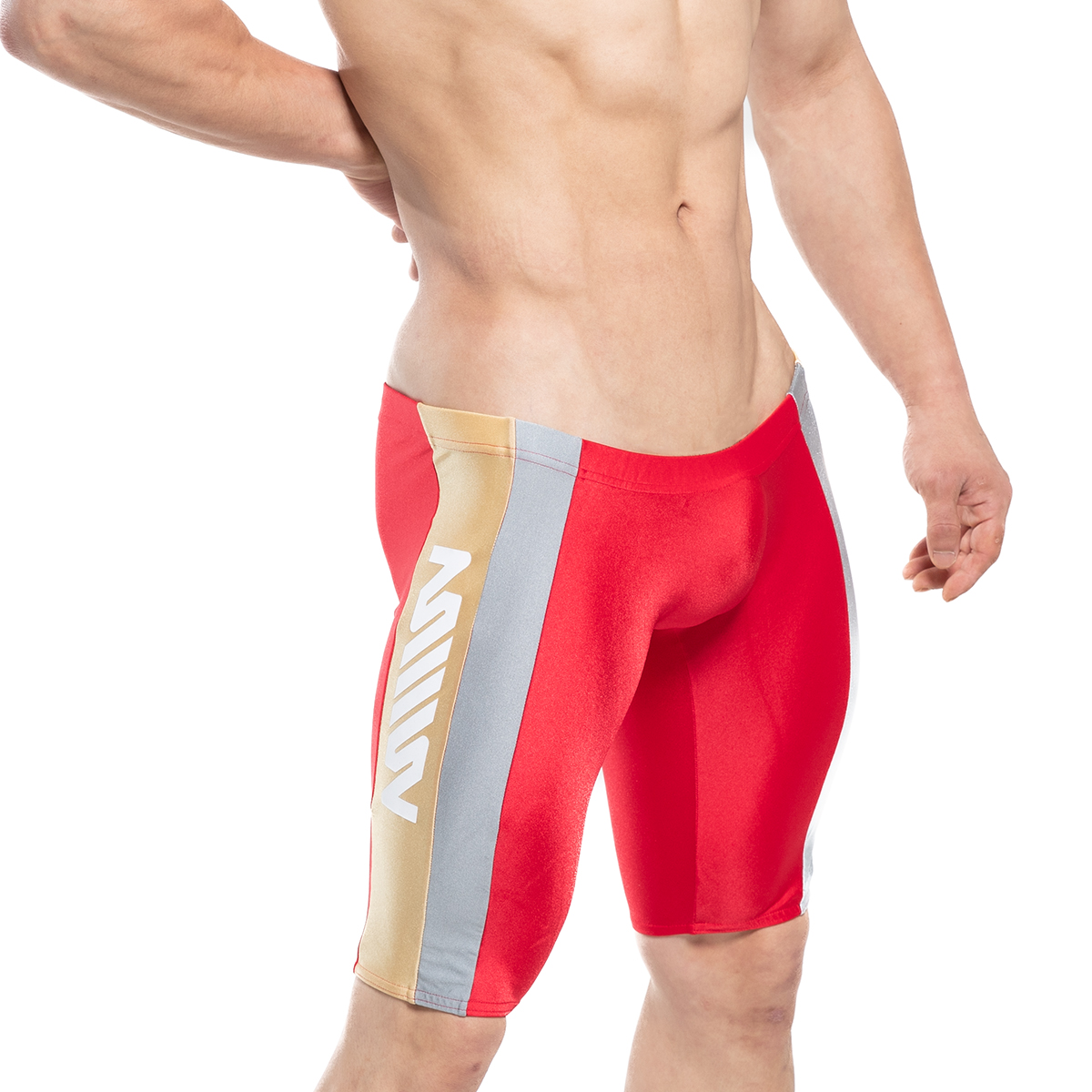 [M2W] New Jammer Swim Boxer Red (4994-12)