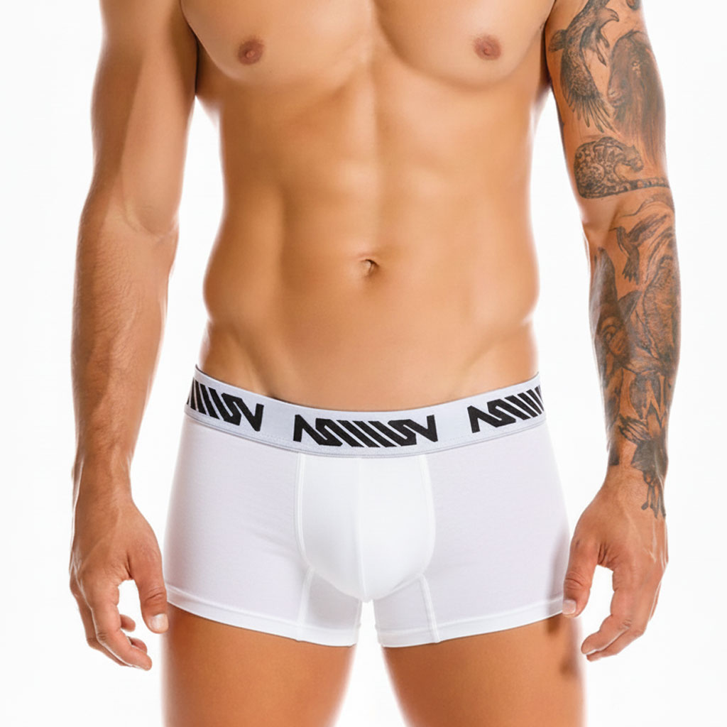 [M2W] Core Short Boxer White 7인치 (8022-01)