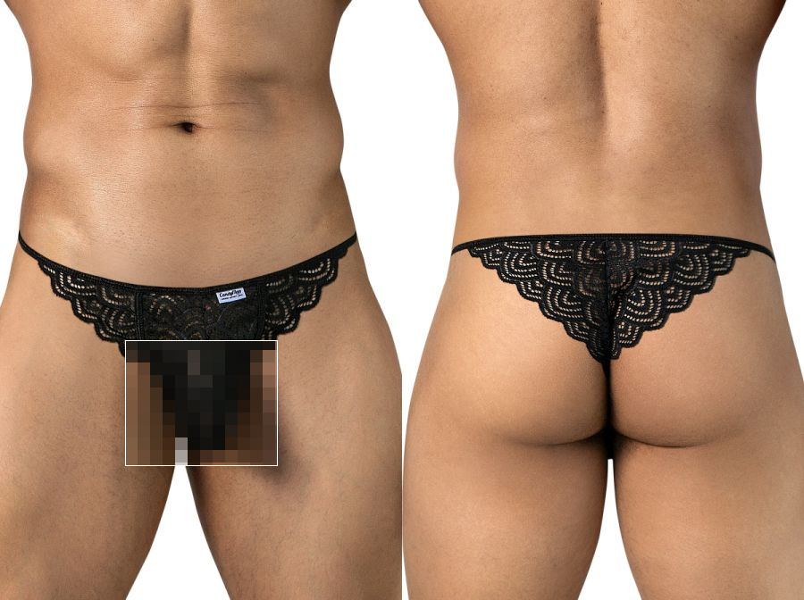 [Candyman] Lace Briefs Black (95002)
