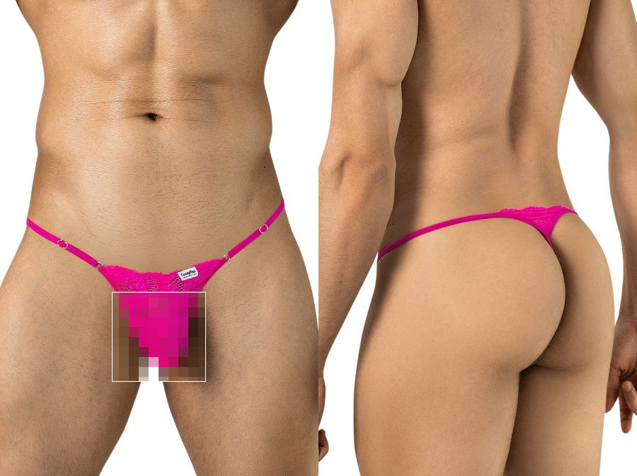 [Candyman] Lace Thongs Pink (95020)