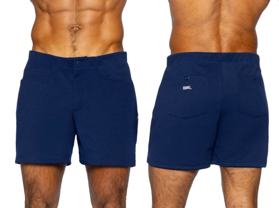 [BIKE] Coaches Short 5 inch Inseam Navy (BAM207)