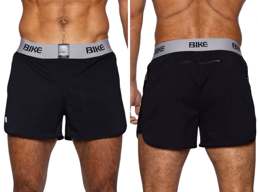 [BIKE] Peek-a-boo Jock Short Black (BAM225)