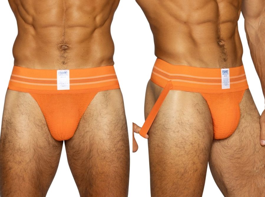 [BIKE] Original number 10 Jockstrap Orange (BAS306)
