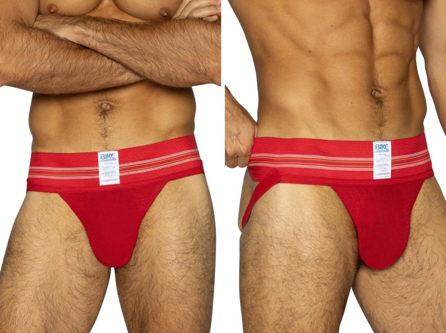 [BIKE] Original number 10 Jockstrap Red (BAS306)