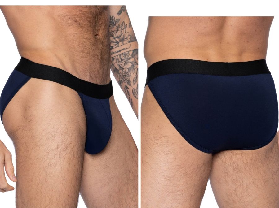 [BIKE] Active Jock Brief Navy (BAS331)