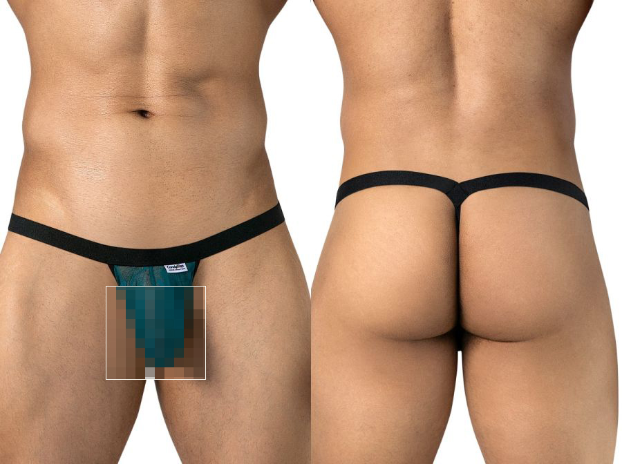 [Candyman] Mesh Thongs Emerald (95017)