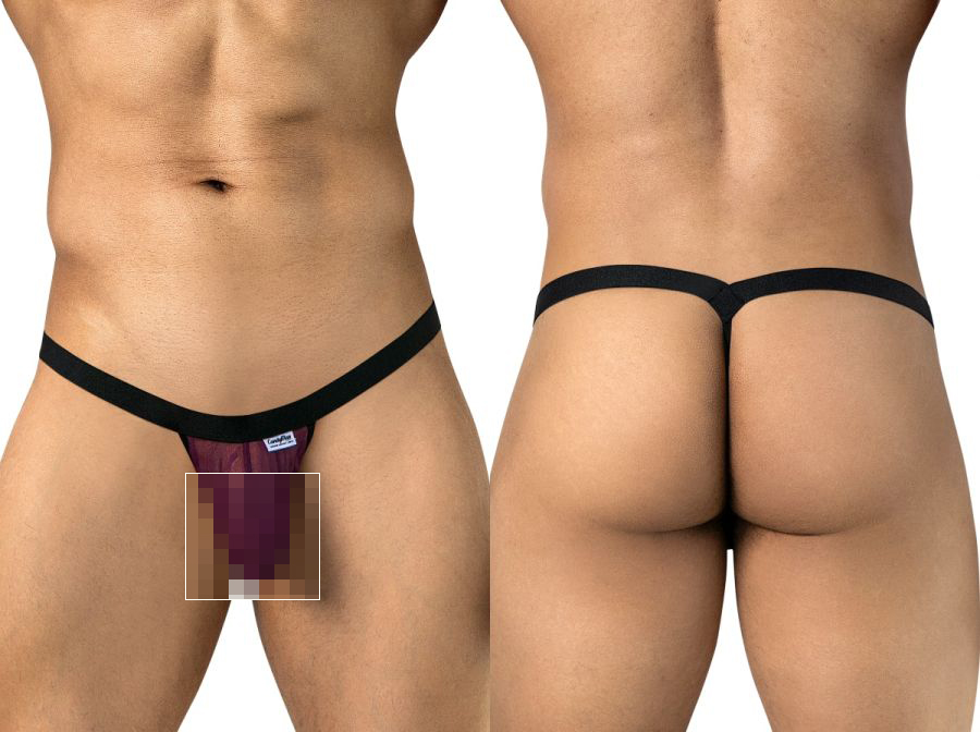 [Candyman] Mesh Thongs Wine (95017)