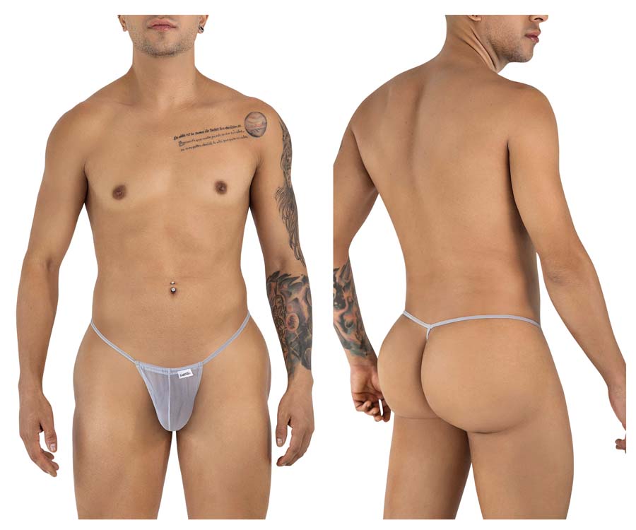[Candyman] G-String Gray Mesh (9586)
