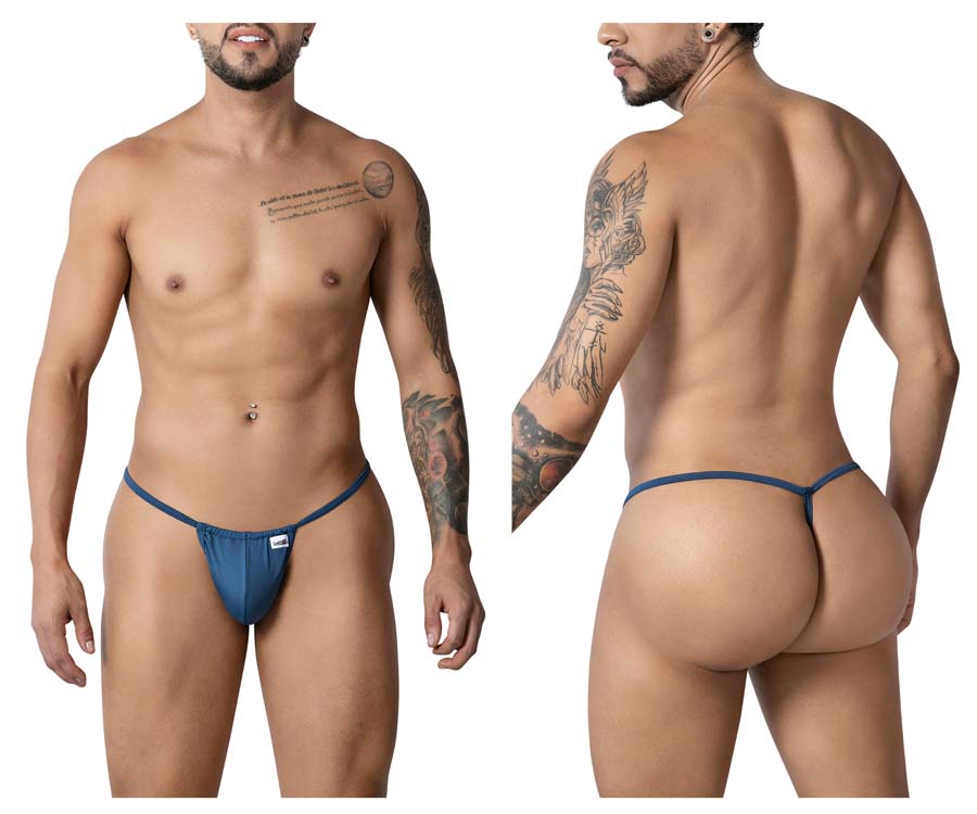 [Candyman] G-String Petrol Blue (9586)