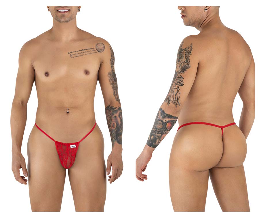 [Candyman] G-String Red Lace (9586)