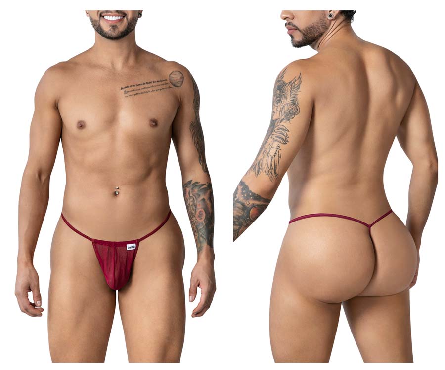 [Candyman] G-String Burgundy (99246)