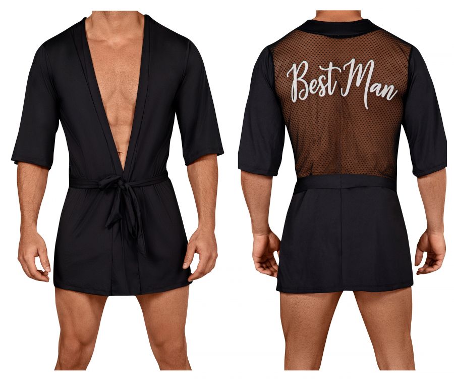[CandyMan] Best Man Robe Black (99433) 