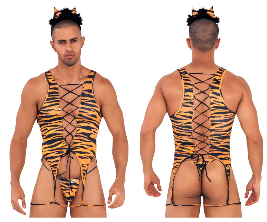 [Candyman] Safari Bodysuit Tiger (99734)