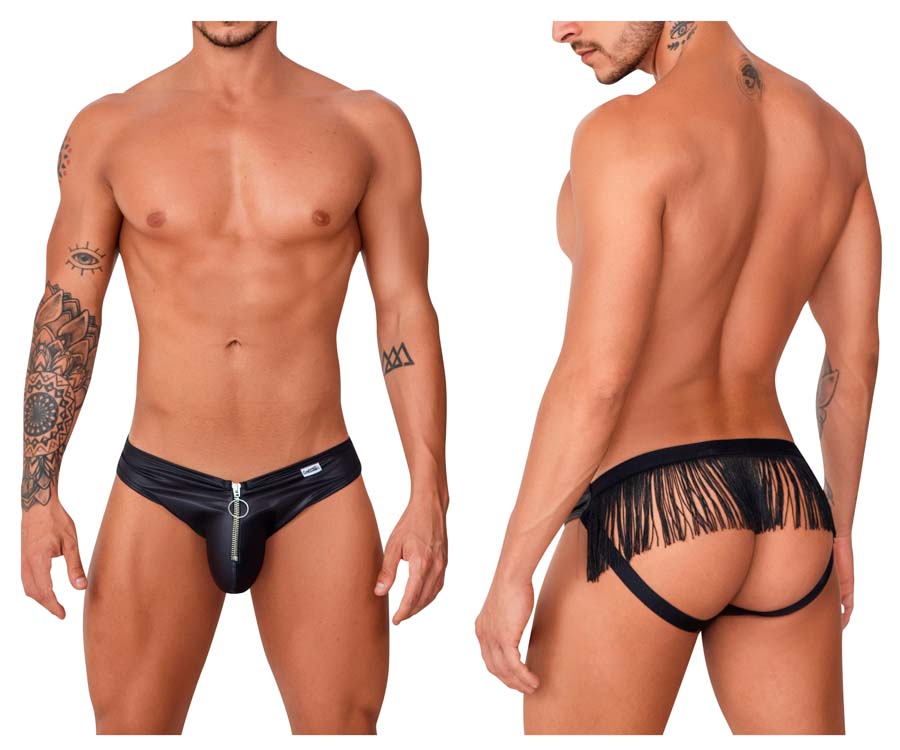 [Candyman] Fringe Jockstrap Black (99753)