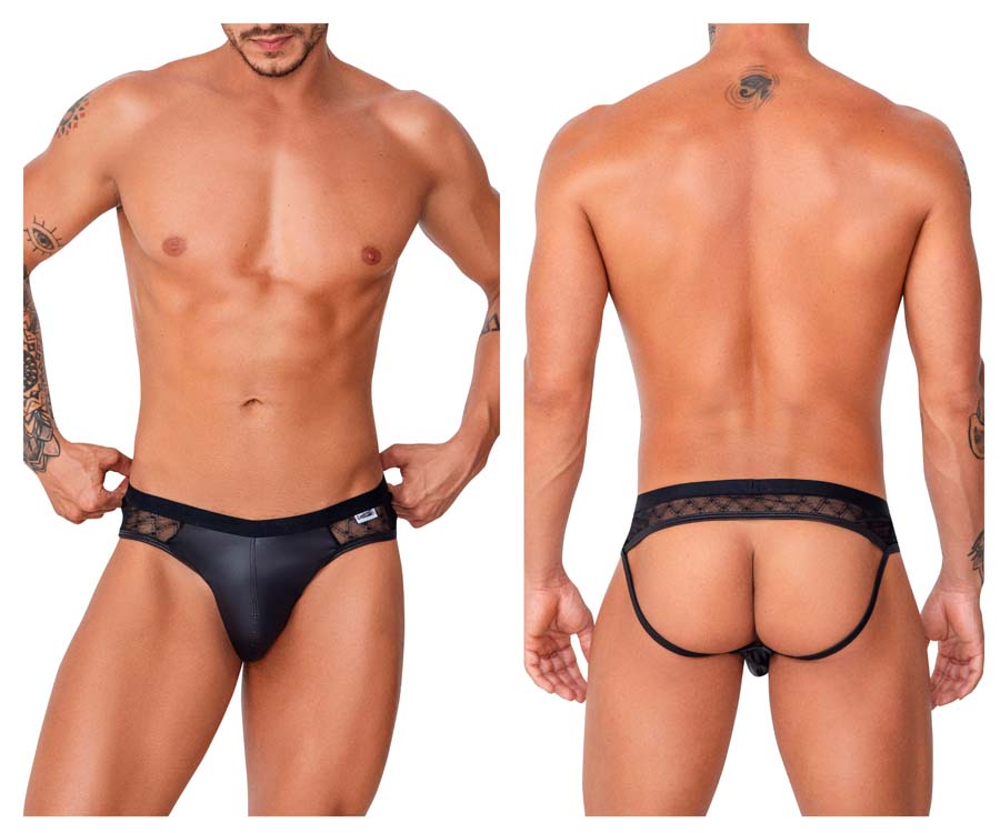 [Candyman] Lace Jockstrap Black (99763)