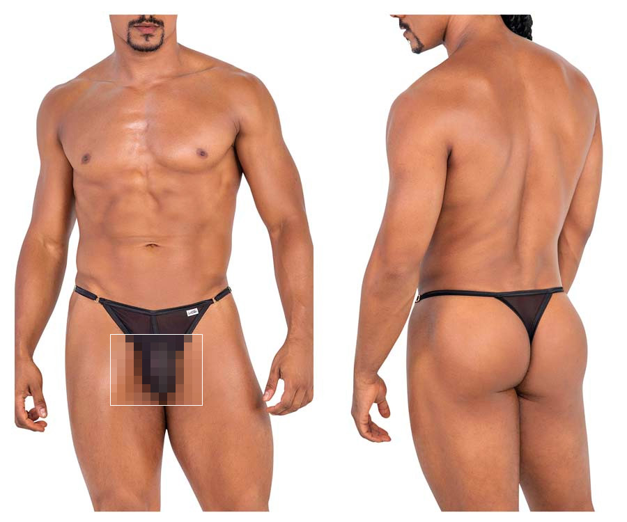 [Candyman] Mesh Thongs Black (99776)