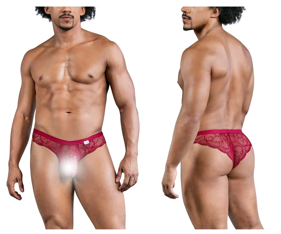 [Candyman] Lace Briefs Wine (99868)