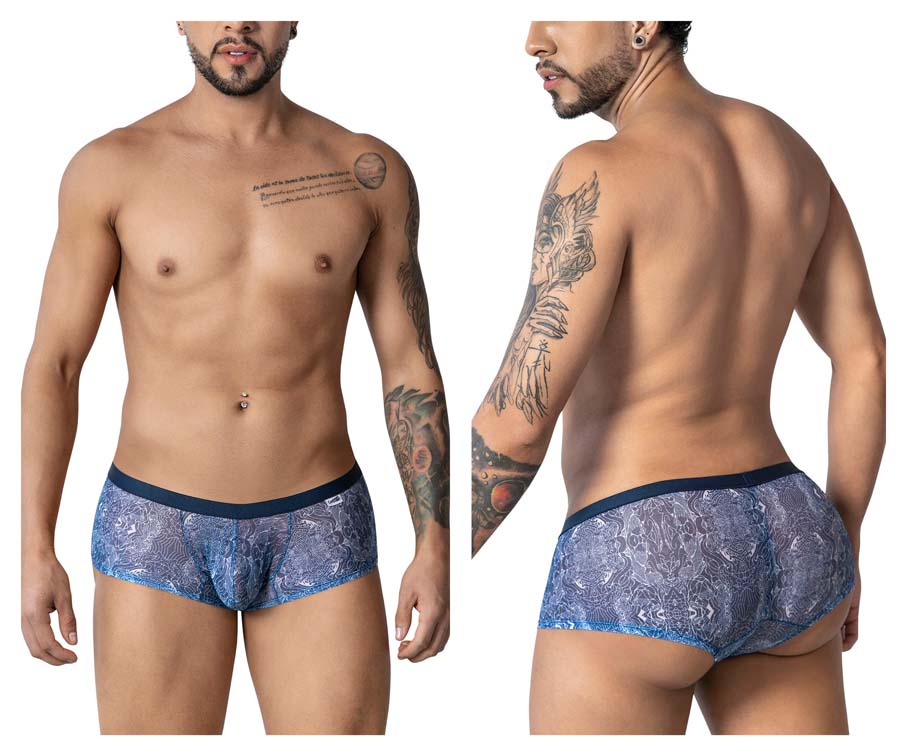 [Candyman] Water prints Trunks Blue-White (99873)