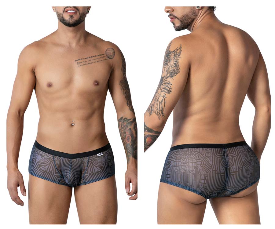 [Candyman] Egyptian Trunks Gray-Black (99873)