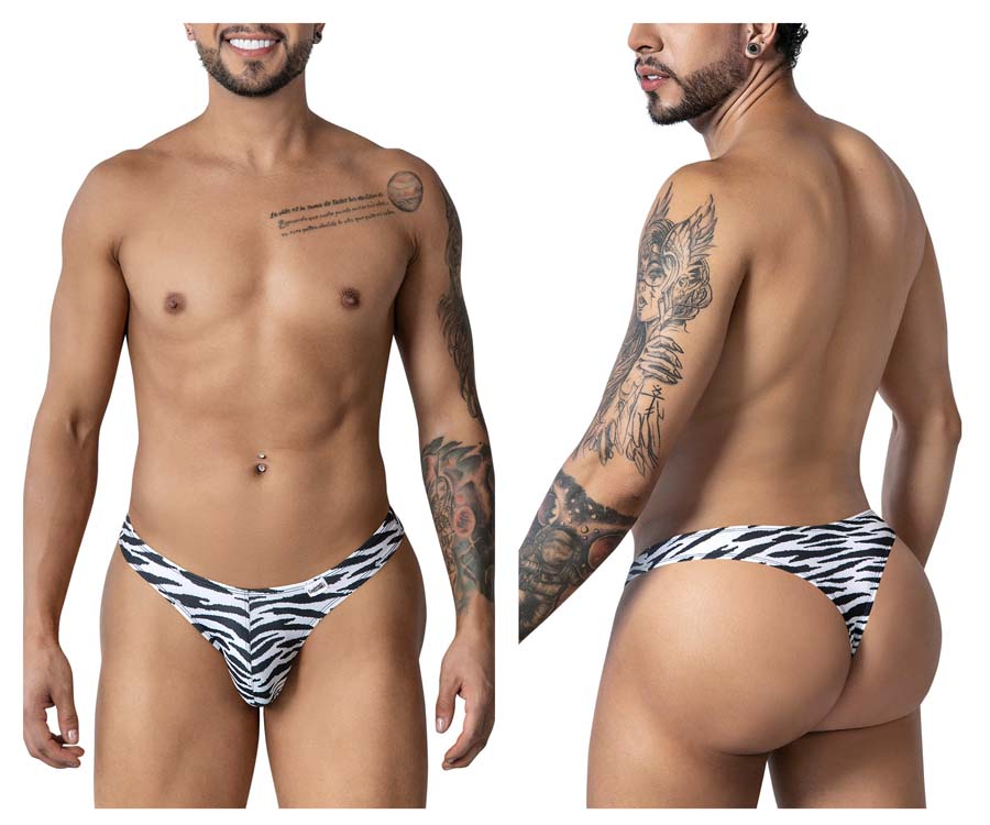 [Candyman] Zebra Thongs (99882)