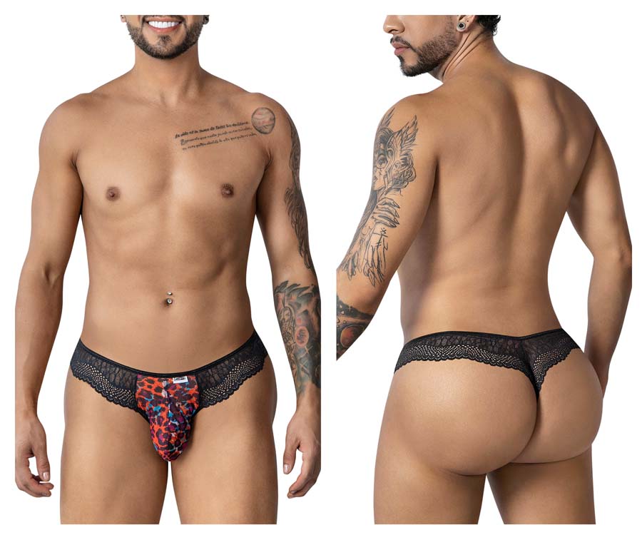 [Candyman] Leopard Thongs Animal (99887)
