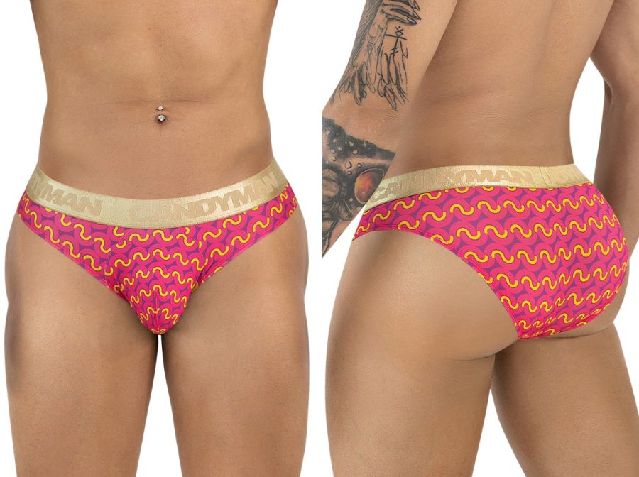 [Candyman] Briefs Printed Pink (99926)