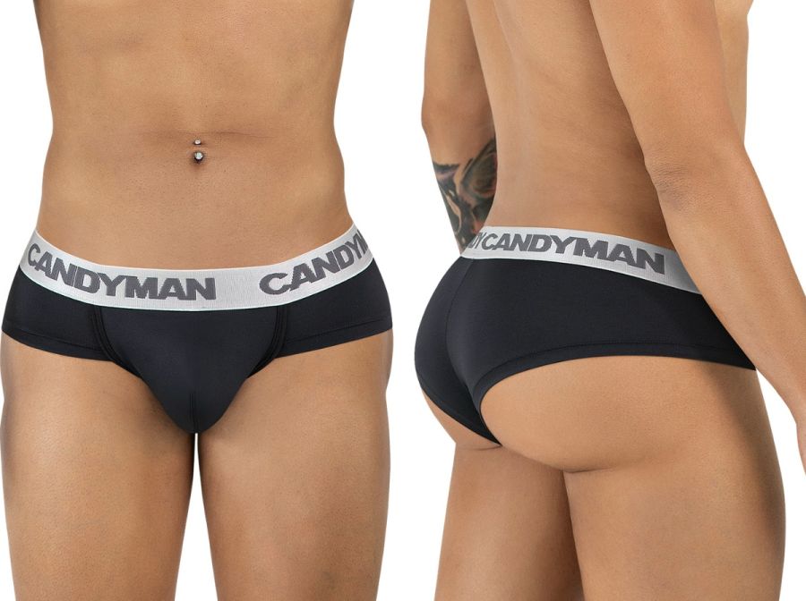 [Candyman] Briefs Black-Silver (99932)