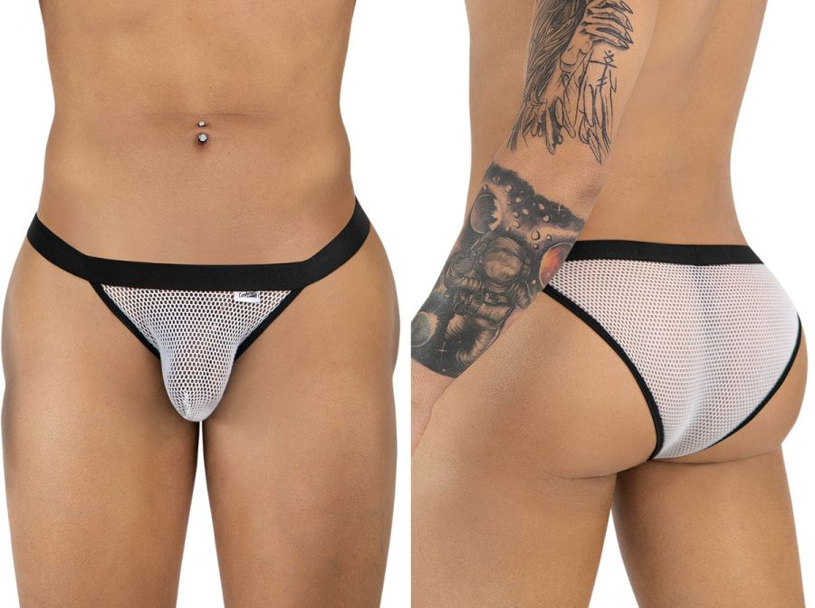 [Candyman] Bikini White Mesh (99933)