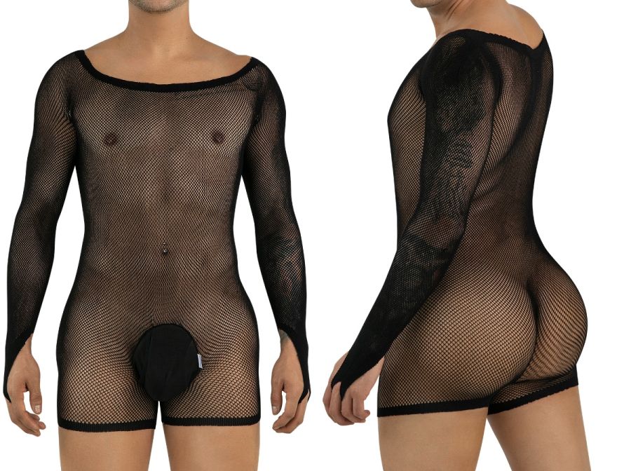 [Candyman] Bodysuit Black (99955)