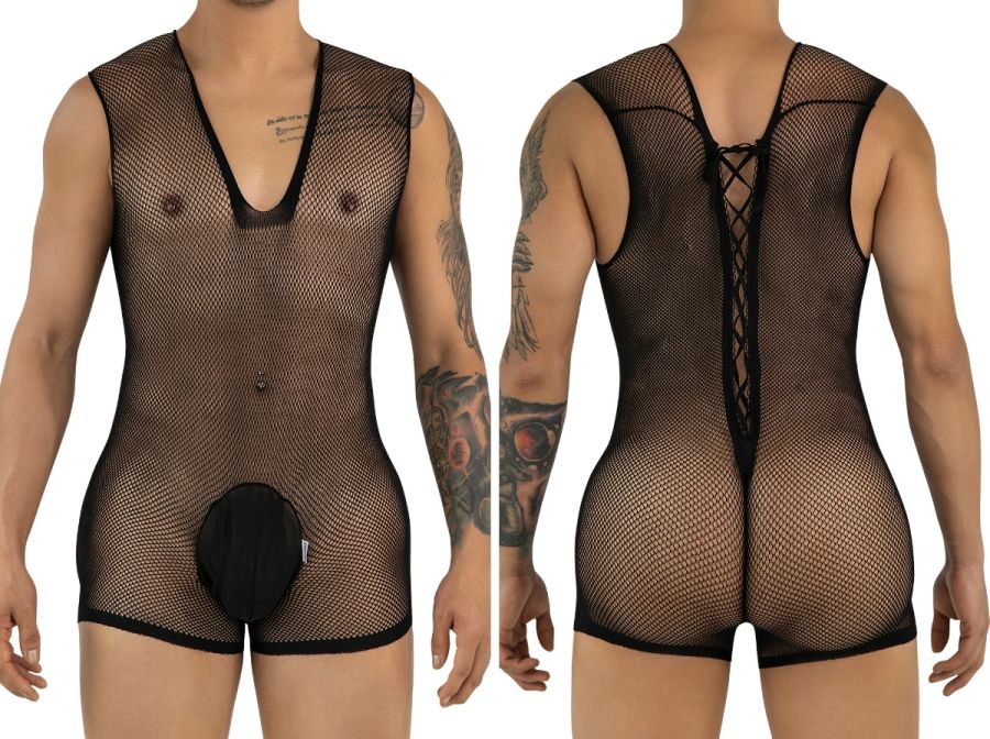 [Candyman] Bodysuit Black (99956)